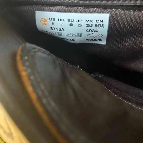 Timberland lace up boots​ - Picture 4 of 4